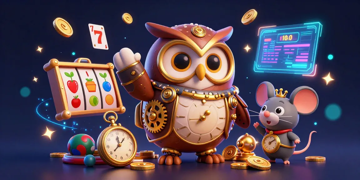Spin the reels with B52club in a vibrant, steampunk casino scene full of adventure.