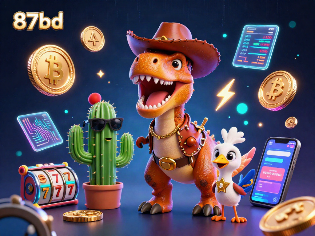 Join the excitement at 87bd with a thrilling cowboy dinosaur and slot games!